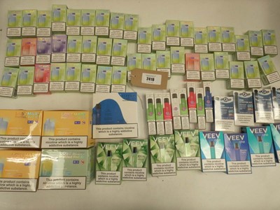Lot 2419 - Selection of Lost Mary, Veev and ElfBar...