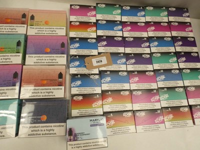 Lot 2420 - Assorted packs of flavoured e-liquids (You...