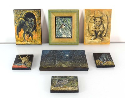 Lot 58 - David Barber (contemporary), A group of seven...