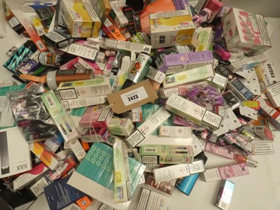 Lot 2423 - Quantity of mixed vape liquid flavours / salts...