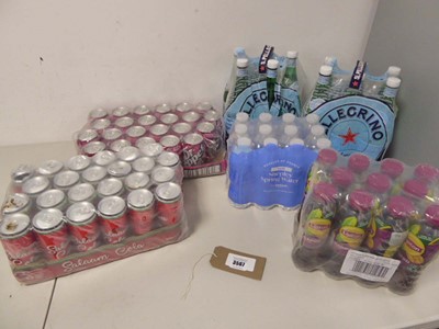 Lot 3567 - 6 x cases of various drinks, includes Lipton,...