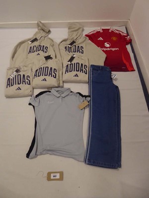 Lot 3637 - Selection of sportswear to include Nike,...
