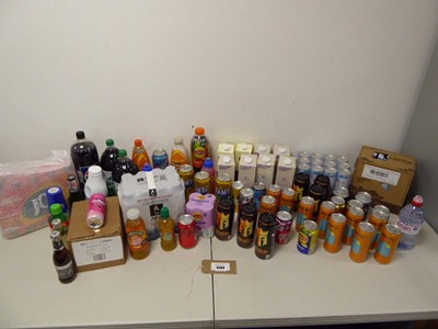Lot 3568 - Large assortment of various drinks, includes-...