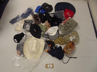 Lot 3640 - Selection of various hats