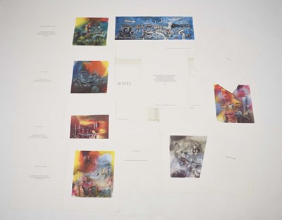 Lot 72 - After Roberto Matta (1911-2002), folio of...