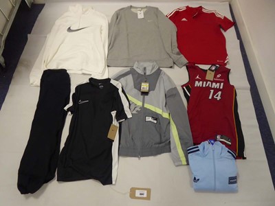 Lot 3647 - Selection of sportswear to include Nike,...