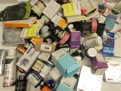 Lot 2436 - Mixed lot of vitamin, mineral and enzyme...