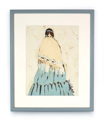 Lot 78 - Alice Valdez (c.1939-2024), 'Mystery Lady',...