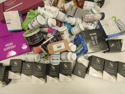Lot 2437 - Mixed lot of vitamin, mineral and enzyme...