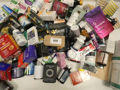 Lot 2438 - Mixed lot of vitamin, mineral and enzyme...