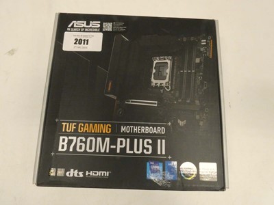 Lot 2011 - ASUS Tuf Gaming B760M-Plus II motherboard, boxed