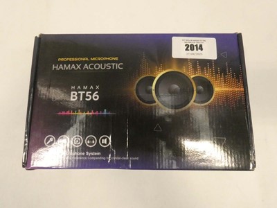 Lot 2014 - Hamax Acoustic BT56 pair of microphones