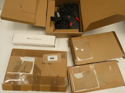 Lot 2450 - Mixed lot of boxed routers & hubs