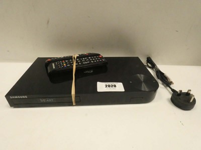 Lot 2020 - Samsung Blu-Ray player with remotes