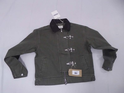 Lot 3611 - Ronning London utility fireman jacket in moss...