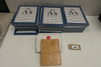 Lot 3658 - x24 Photo frames and X3 notebooks