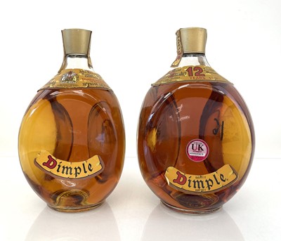 Lot 133 - 2 bottles of John Haig Dimple Scotch Whisky,...