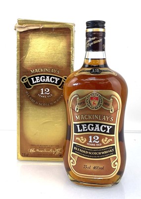 Lot 145 - A bottle of Mackinlay's Legacy 12 year old...