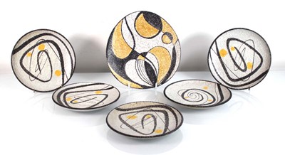 Lot 117 - A 1950's Ruscha Milano Keramik cabinet serving...