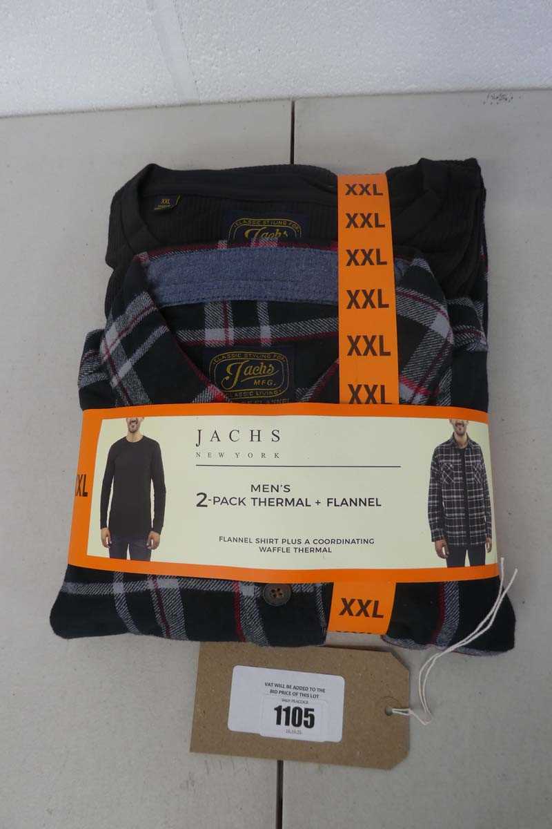 Lot 1105 - Approx. 10 mens Jachs NY 2 pack thermal and...