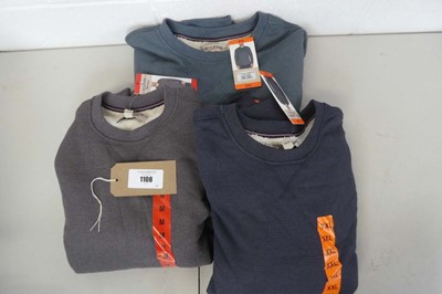 Lot 1108 - Approx. 10 mens fleece lined jumpers by BC...