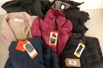 Lot 1115 - x6 ladies coats/gilet to include Elle,...