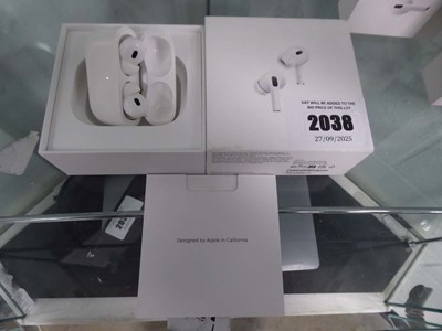 Lot 2038 - Apple Airpods Pro (2nd Generation), boxed with...