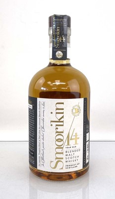 Lot 158 - A bottle of Smoorkin 14 year old Blended Malt...