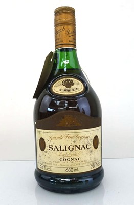 Lot 161 - An old bottle of Salignac Grande Fine 5 star...