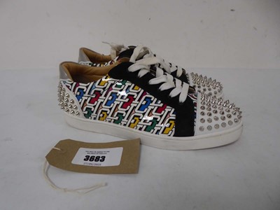 Lot 3683 - Christian Louboutin multicolor seavaste 2...