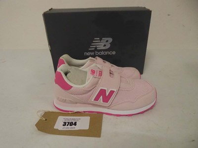 Lot 3704 - New Balance children's 515 trainers in pink...