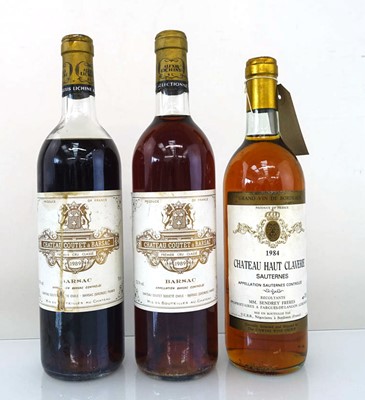 Lot 282 - 3 bottles of Dessert wine, 2x Alexis Lichine...