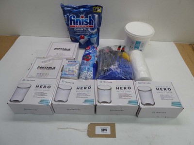 Lot 3715 - Bag of household cleaning products to include...