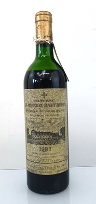 Lot 352 - A bottle of 1987 Chateau La Mission Haut-Brion...