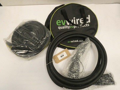 Lot 4614 - EVwired EV charging cable in soft case along...