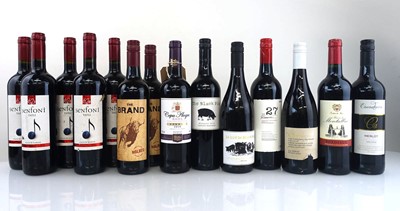 Lot 402 - 14 bottles of red, 1x TTD Cepa Alegro Rioja...