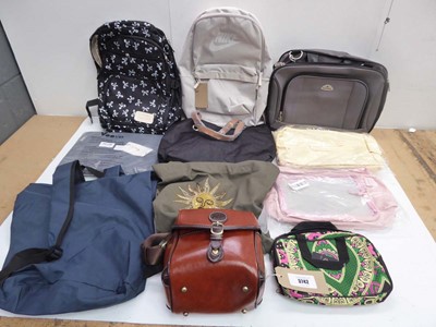 Lot 3742 - Bag of a selection bags to include nike,...