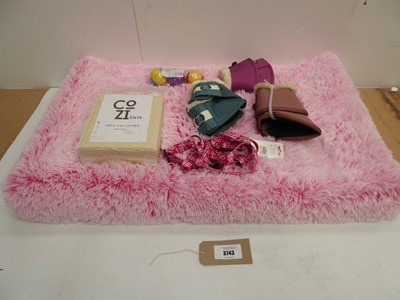Lot 3743 - Selection pet related items to include a pink...
