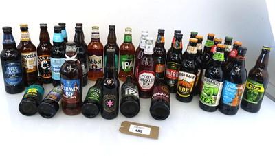 Lot 485 - 33 bottles of assorted Ales mostly 50cl...