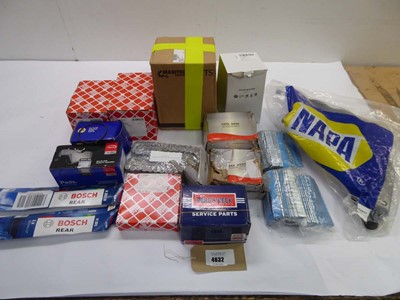 Lot 4632 - Bag of car parts including Febi Bilstein...