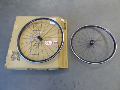 Lot 4027 - 2 Hunt bicycle wheels