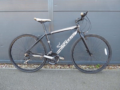 Lot 4042 - Scott Sportster 60 black Hybrid bike