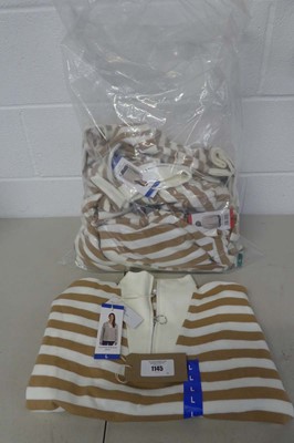 Lot 1145 - Approx. 10 women's 1/4 zip jumpers by Gianni...