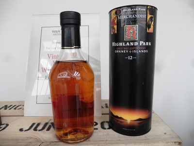 Lot 2 - An old bottle of Highland Park 12 year old...