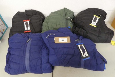 Lot 1152 - x5 women's long Heritage 63 Pajar coats.