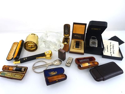 Lot 510 - An assortment of Cigar smokers accessories...