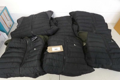 Lot 1163 - x6 men's media jackets by Jack Wills