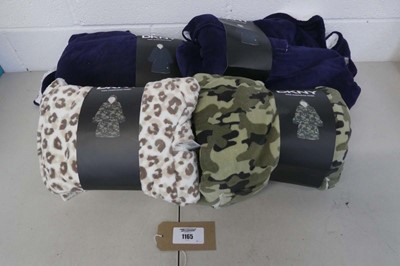 Lot 1165 - x4 DKNY kids overhead robes.