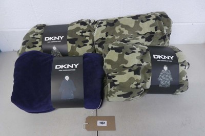Lot 1167 - x4 DKNY kids overhead robes.