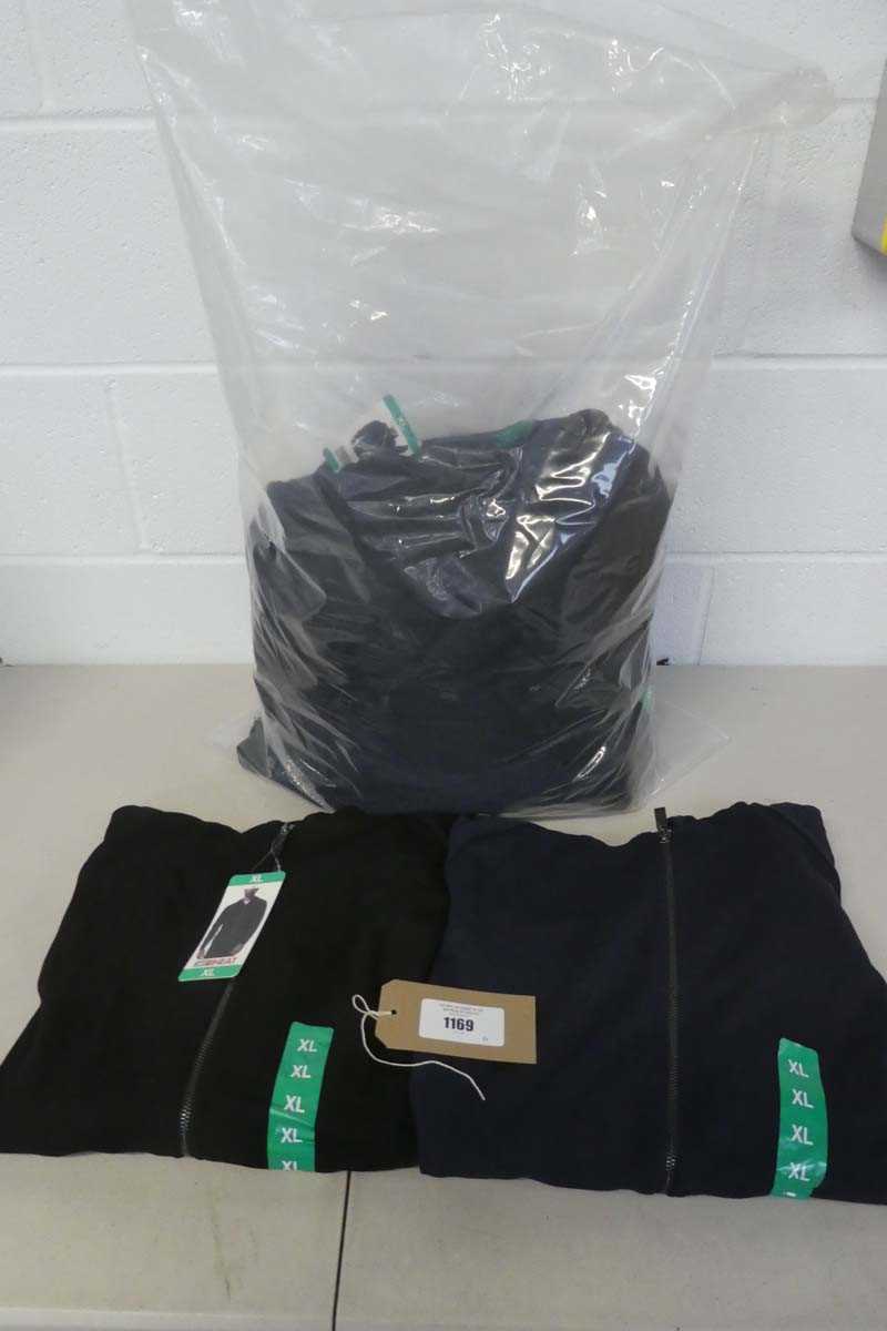 Lot 1169 - Approx. 11 men's full zip jackets by 32 Degree...
